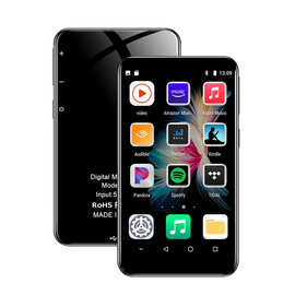 新3.6寸4寸纯英文WiFi安卓mp3 mp4全面屏应用下载mp5音乐播放器