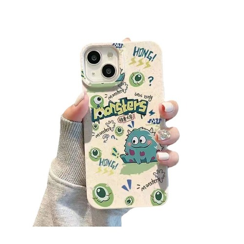 Monster University Compatible with Apple iPhone 15 Pro Max, iPhone 14 Pro Max, iPhone 13 Pro Creative, iPhone 12/11 Soft Case