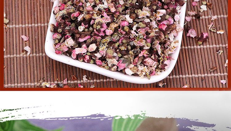 Apricot Flower Tea (Prunus armeniaca) — Dried Edible Flower Buds & Petals for Brewing quality and texture