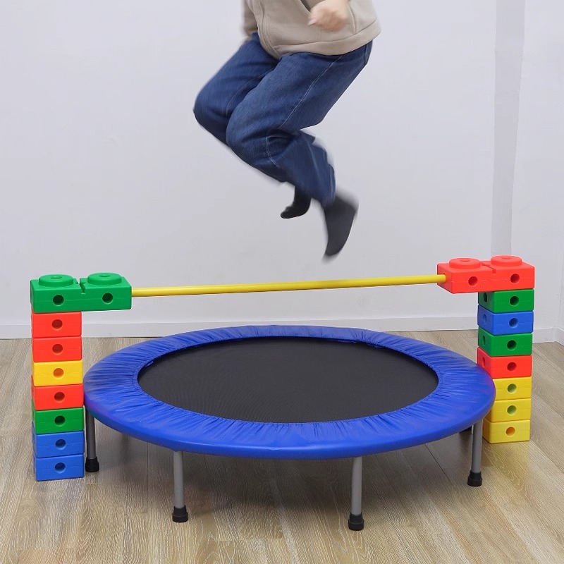 Trampolín infantil trampolín interior trampolín entrenamiento doméstico equipo de jardín de infantes pequeño trampolín