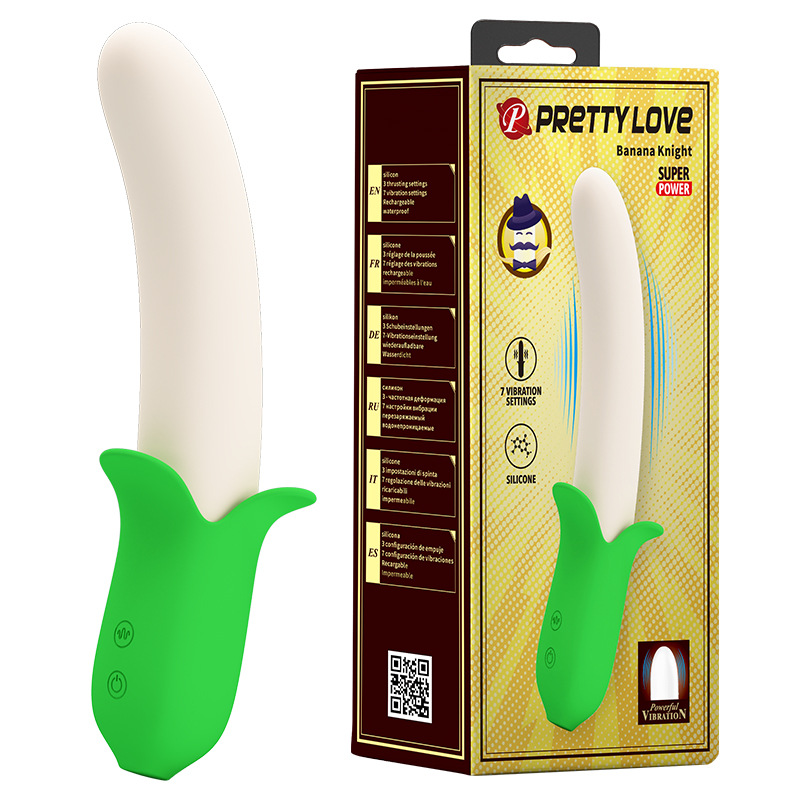 Pleasure Patti Silicone Vibrator Rechargeable With 7 Vibrations_voghion.com