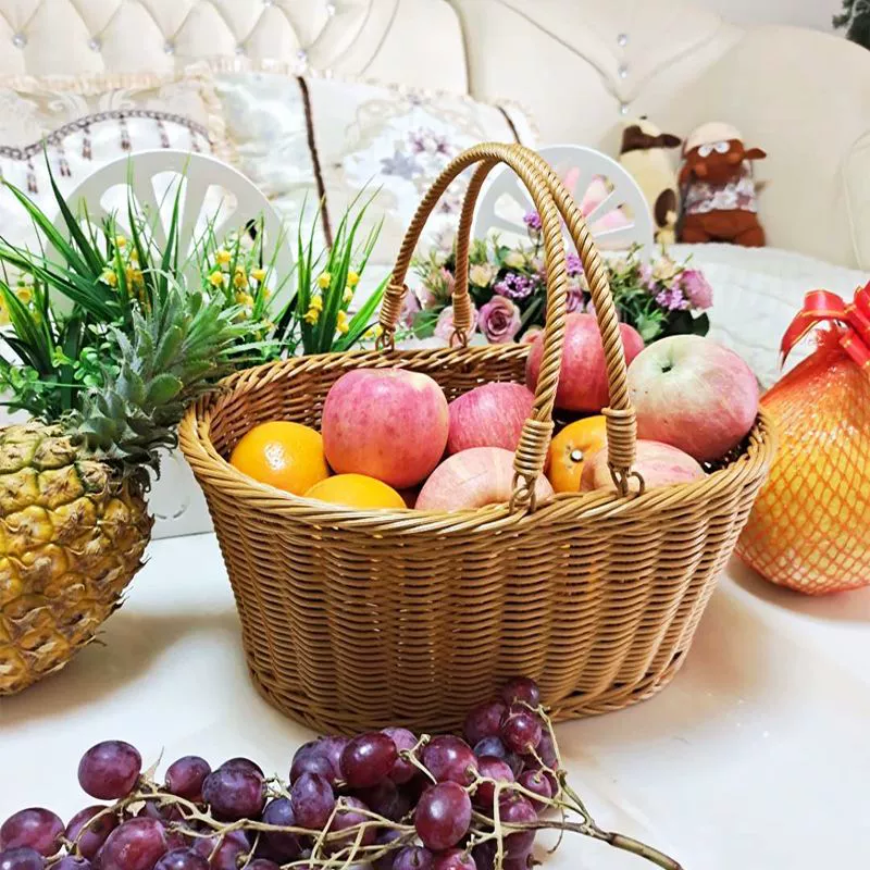 Handheld storage basket, woven storage system, pack, Birthday gift