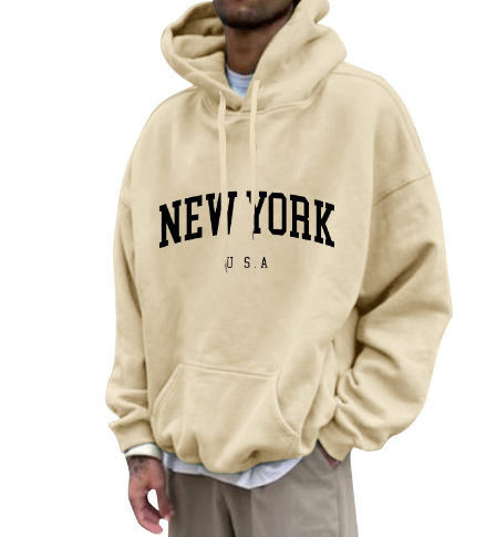 Mens Printed Oversized Hoodie Long Sleeve Casual Pullover Fashion_voghion.com