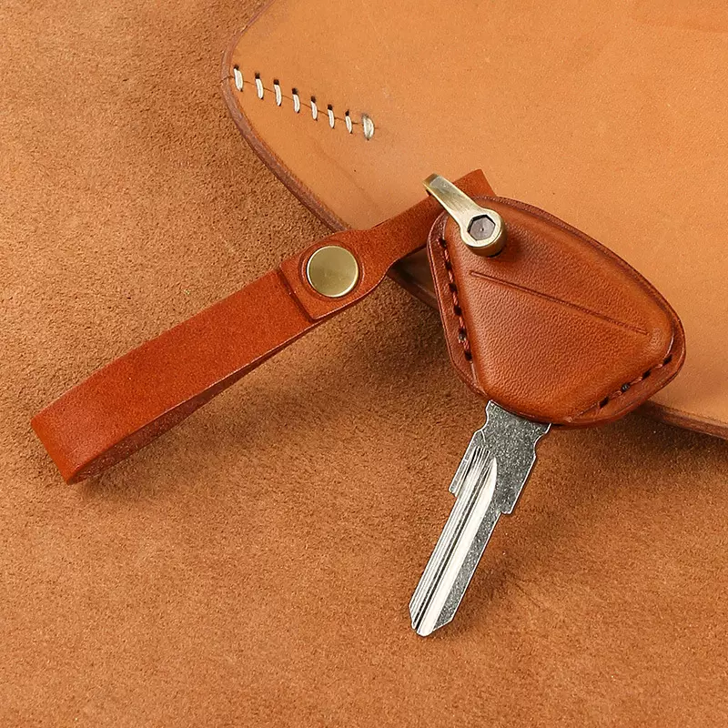 艾普瑞利亚RS50钥匙套真皮apriliaGPR150复古机车扣钥匙扣车用