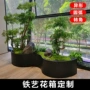 转角组合异形花园花槽