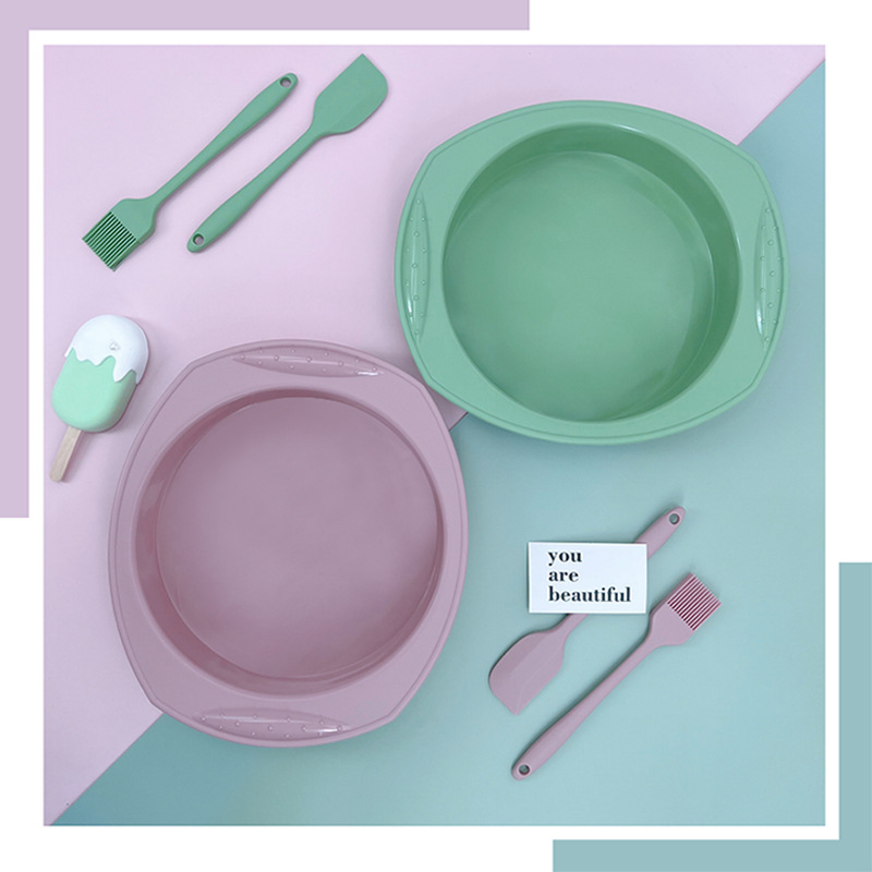 Silicone cake mold baking mold food grade silicone baking tray baking tools DIY toast bread baking tray