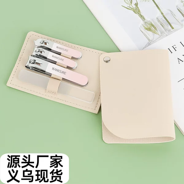 High-end nail clippers suit manufacturers 4-piece nail clippers suit manicure tools suit nail clippers suit
