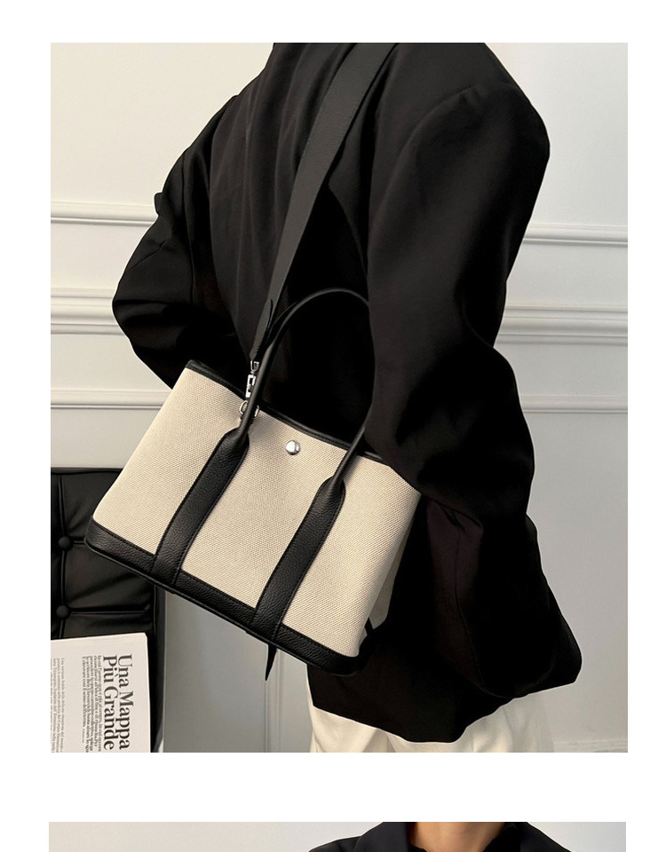 2024 neue kopf schicht rindsleder garten leinwand große kapazität Tongle freizeit handtasche schulter umhängetasche_voghion.com