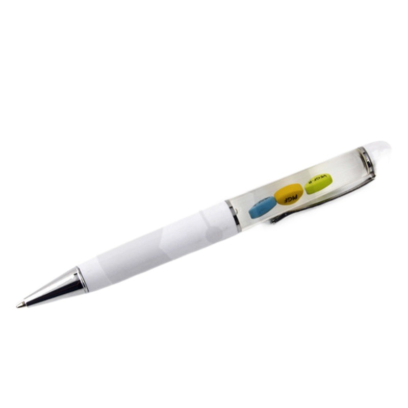 [Pen industry] supply oil-in pen oil-in metal pen QLK9729 oil-in plastic advertising pen