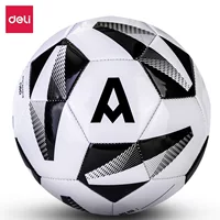 Канцтовары Deli Football Anganet № 5 Футбол из ПВХ подходит для учащихся начальной и средней школы Износостойкий удар ногами Спортивный мяч для соревнований