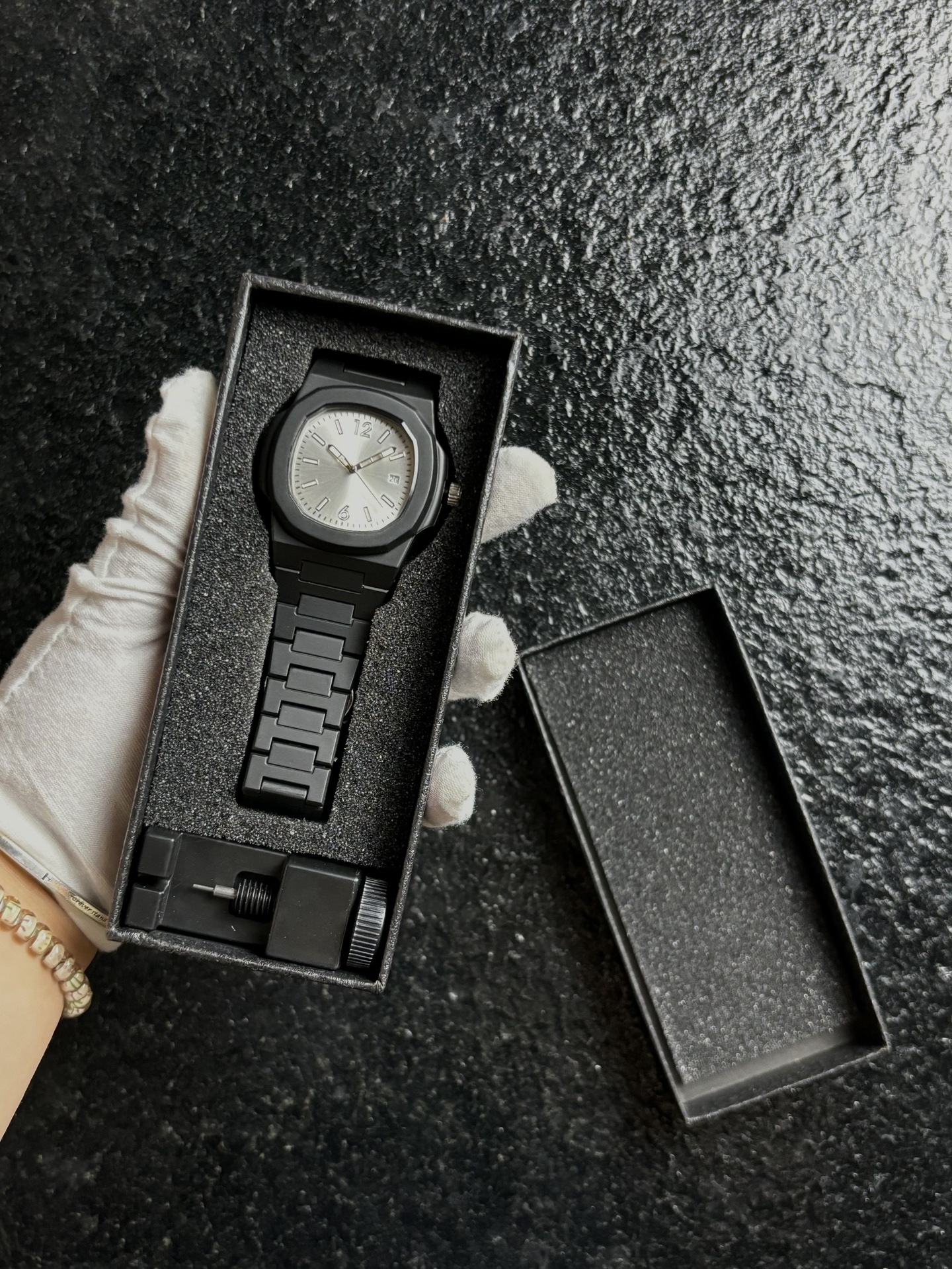 1159-10 domestic movement battery double snap button