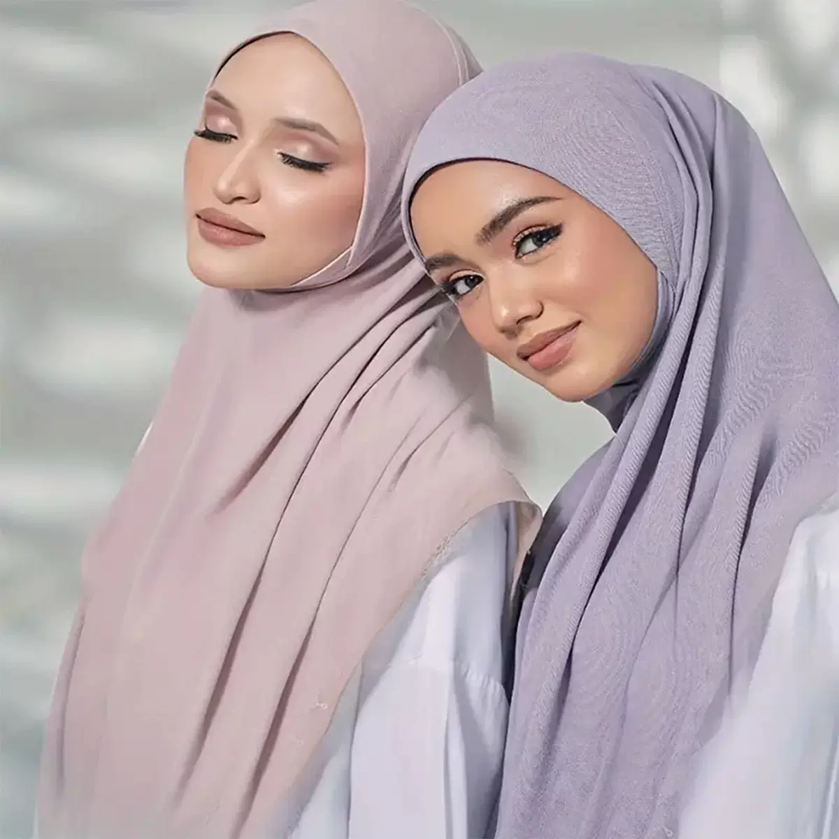 外贸热销新款水晶麻宽松头套回族方便懒人打底帽头巾中东非洲头套