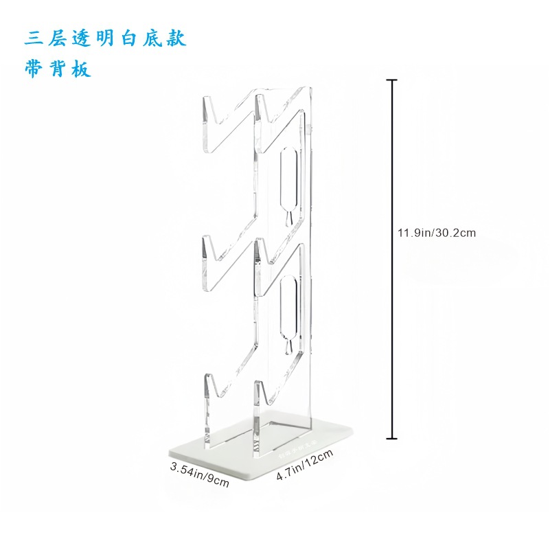 Soporte de exhibición de gamepad de acrílico Soporte de auriculares de escritorio transparente inalámbrico PS4 Soporte de mango universal PS5