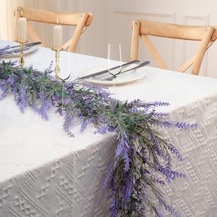 Cross-Border American-Style 180cm Spring Amazon Spring Artificial Lavender Vine Garland Decorative Vine