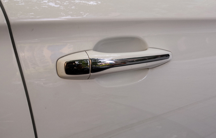 Suitable for Peugeot logo 301 3008 2008 308 handle bright strip car door handle stainless steel modified decoration