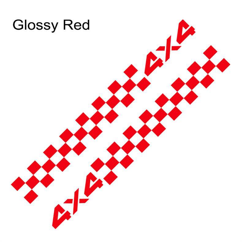 Suitable for Suzuki Jimny JIMNY model, exterior modification accessories, decorative stickers, and grid-patterned body decals