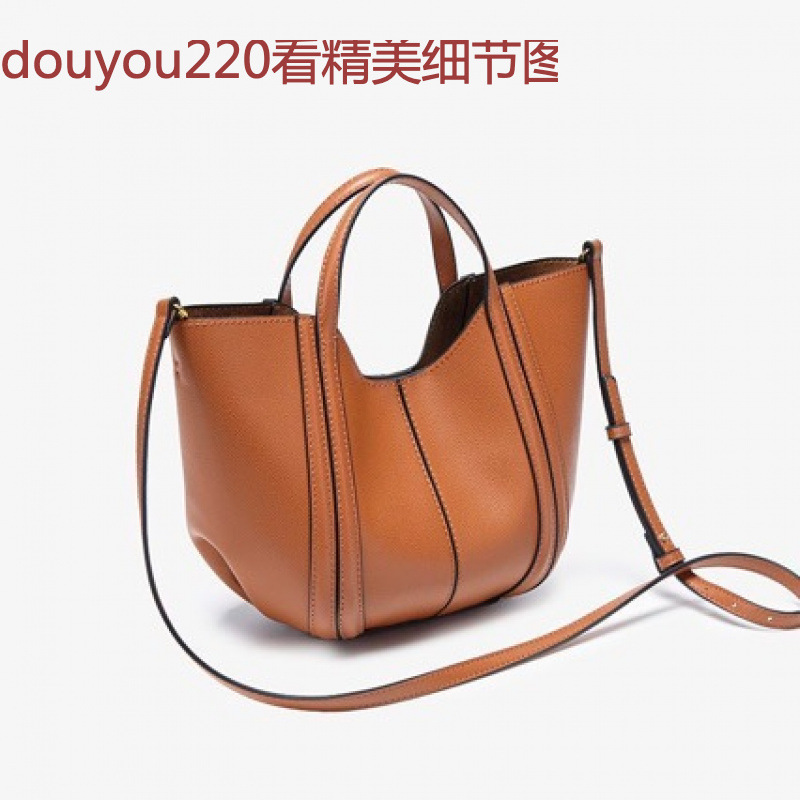 Z家跨境批发2025新款缉线装饰迷你手提斜挎包女大容量菜篮子母包