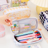 Capacious cute pencil case for elementary school students, for secondary school