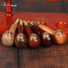 两用型实木烟斗可拆卸清洗型过滤器红檀崖柏紫檀柳虎皮纹烟嘴烟斗