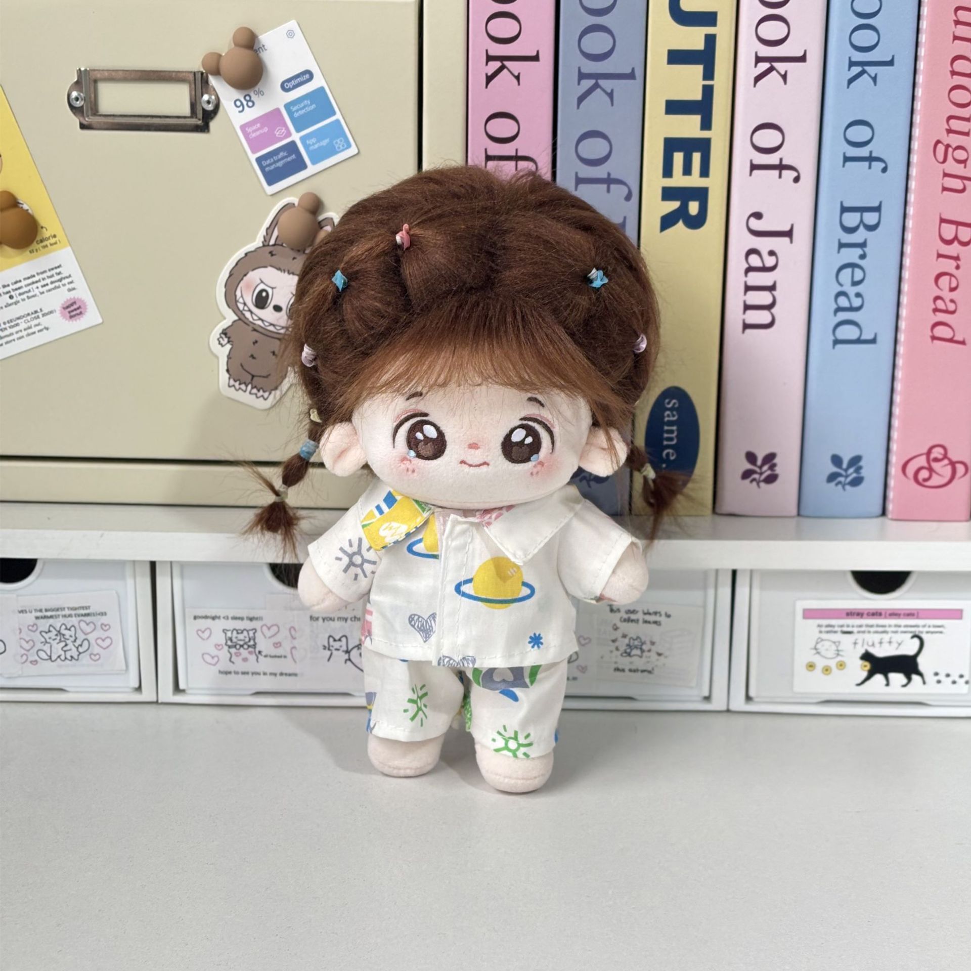 Мультяшный, розовый, 20см