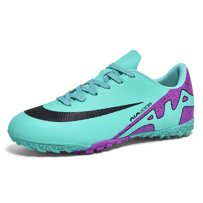 Zapatos de fútbol transfronterizos de baja altura, zapatos de fútbol anti-deslizante para hombres y mujeres zapatos de entrenamiento de fútbol al por mayor