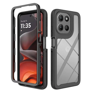 热销新款 适用于摩托罗拉Moto G17 G15 G56纯色星空壳 防摔铠甲