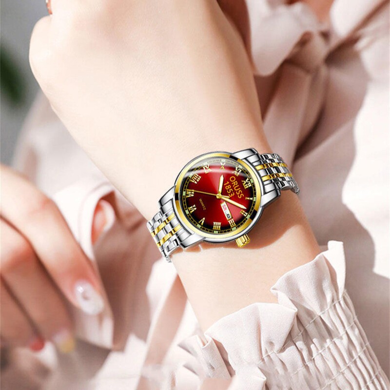 Factory wholesale automatic non-mechanical ladies watch women waterproof fashion 2024 new simple high-grade quartz watch