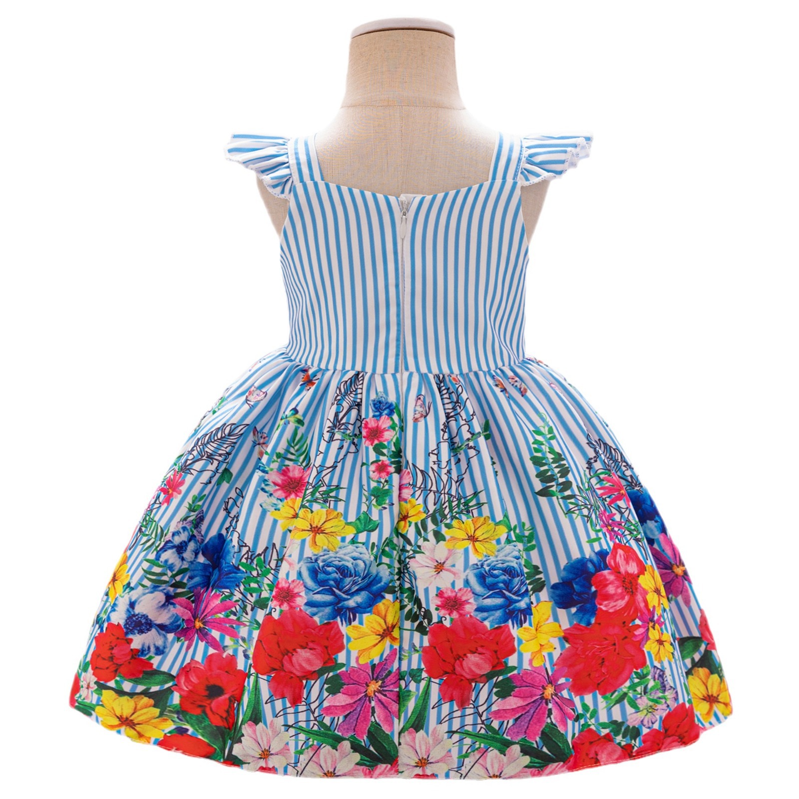 Bebés bebés aniversario vestido vestido princesa vestido vestido