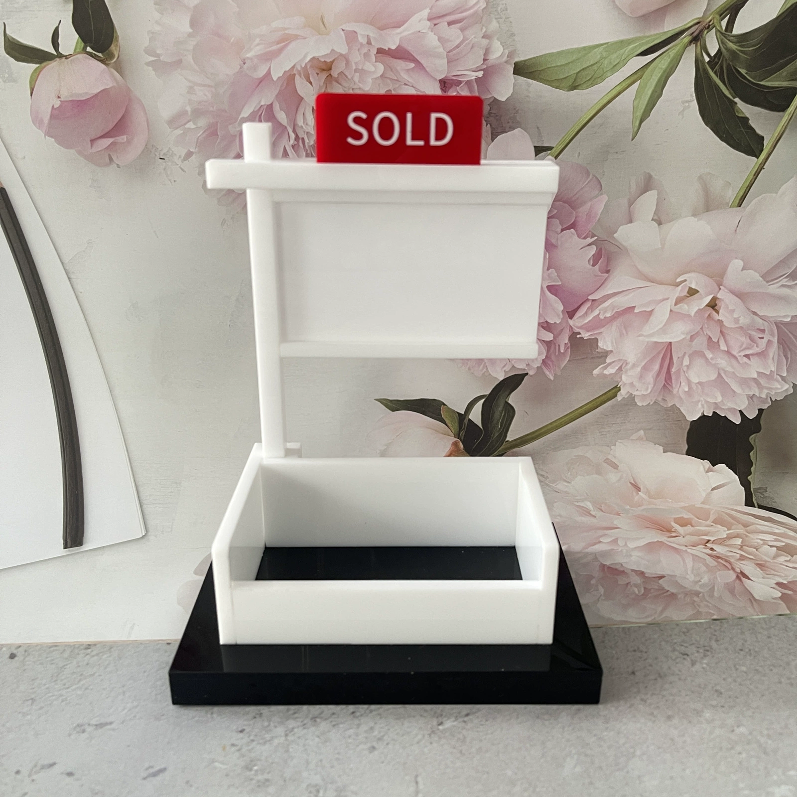 Недвижимость Визитная карточка Продажи Визитница Визитная карточка Чехол Визитная карточка Стенд