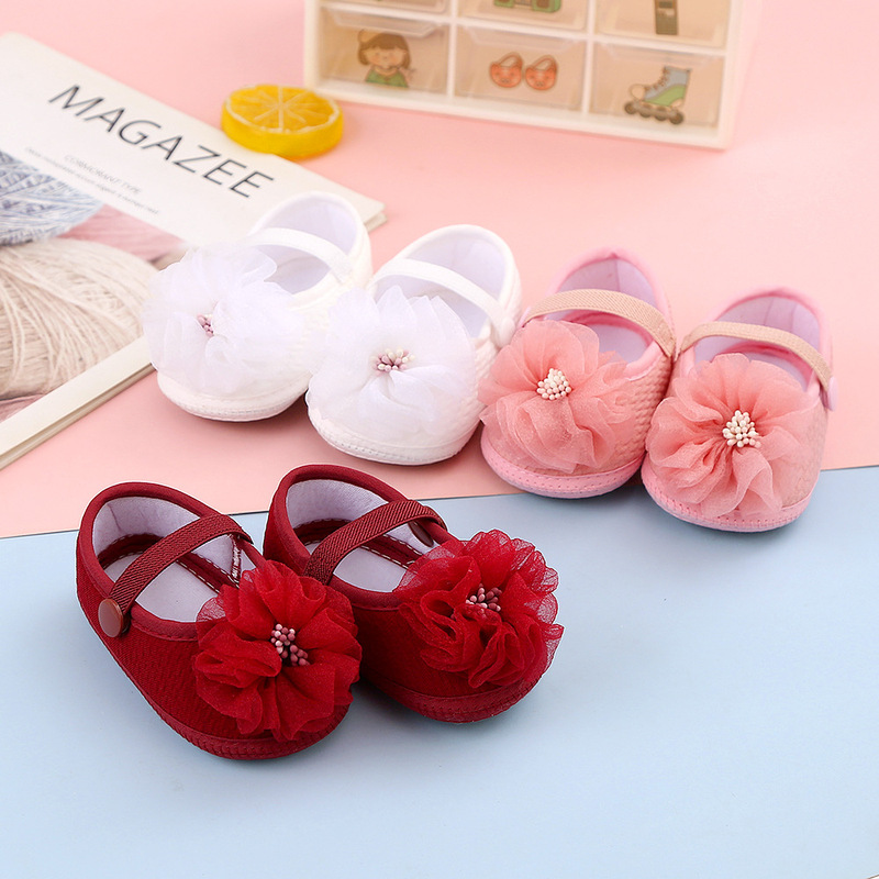 Girls' Shoes, Baby Girls' Spring & Fall New Baby Shoes, One-Year-Old Baby Girl's Powerful Baby Shoes, Toddler Soft Soles