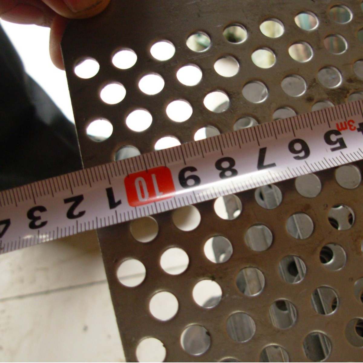 批零货架冲孔板洞洞板喷塑烤漆冲孔网镀锌冲孔不锈钢筛板