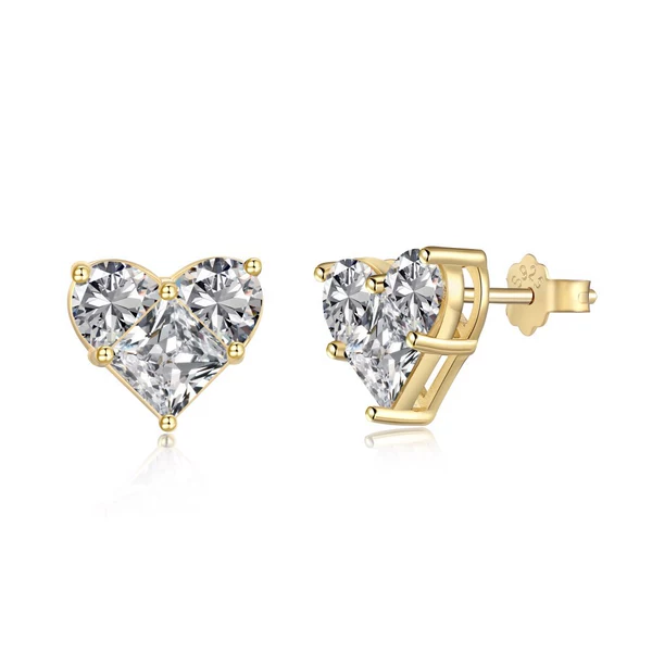 Golden White Diamond DY1D0319-S-G-WH