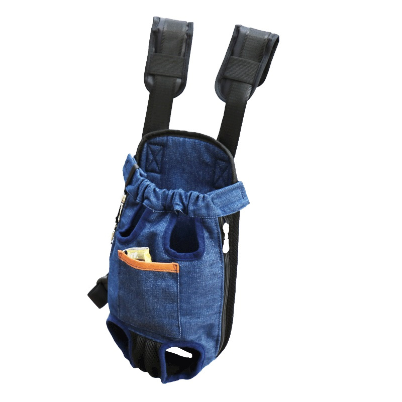 Atrás mascota portátil gato bolsa perro pecho mochila peluche perro gato correa exterior correa trasera perro artefacto