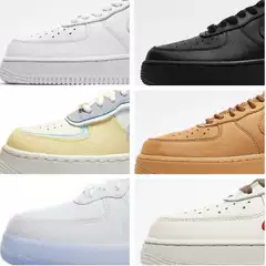 Putian Factory High Version Air Force One White Shoes for Couples Breathable Low-Top Casual Sports Sneakers for Men
