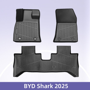 �m��춱ȁ���Ƥ��BYD Shark2025 3Dȫ�����|TPE�_�|�����|