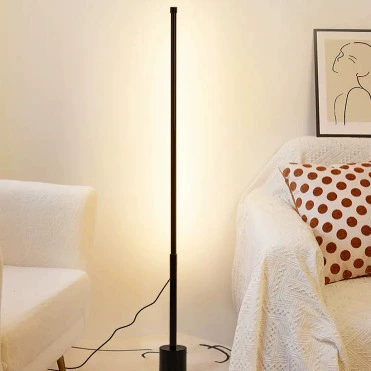 LED минималистичная напольная лампа для гостиной и кровати, современная и минималистичная настольная лампа, диван, свет