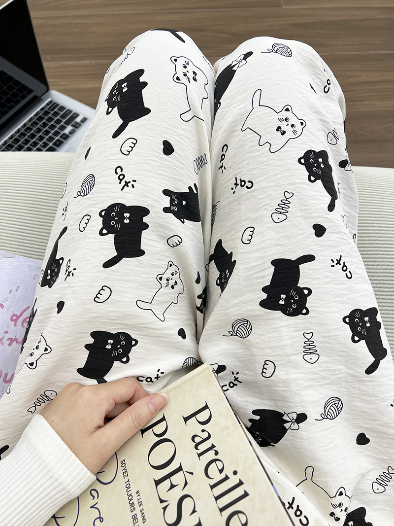 흑백 고양이바지/EC