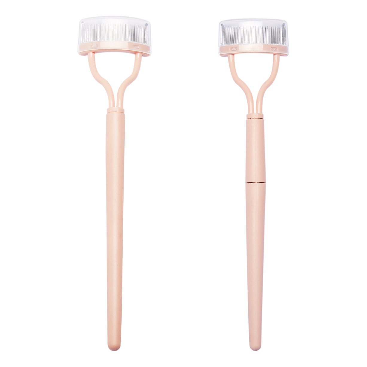 Aguja de acero cepillo de cejas cepillo de pestañas peine de cejas injerto plantación de pestañas herramienta de peinado cepillo de maquillaje peine de pestañas