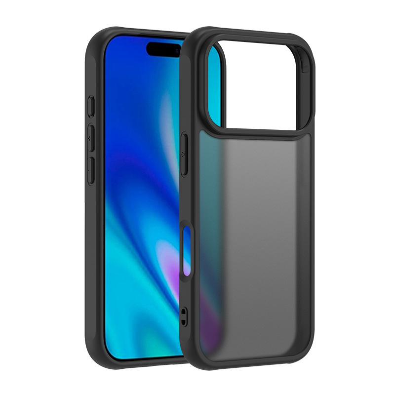 IPHONE16pro つや消し肌の感触 PC+TPU 携帯電話ケース 17PROMAX 新しい在庫 15/14/13 に適しています。|undefined