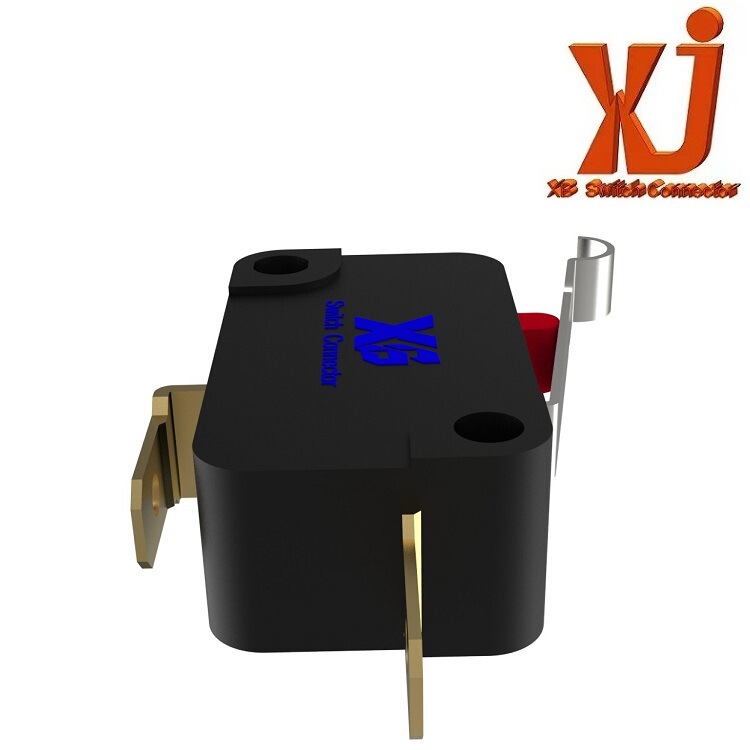 Supply of Push-Type Micro Switches, Curved Handle Micro Switches with 2 Pins and 3 Pins, Press-Type Reset Micro Switches