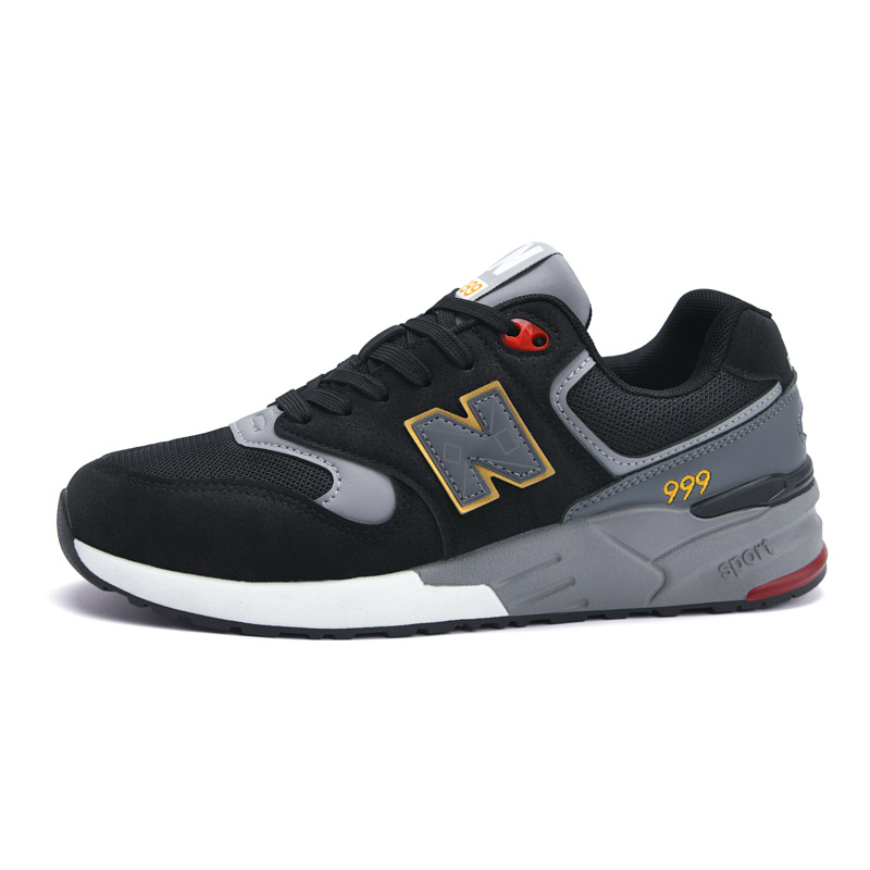 Primavera y otoño New Bailun Cool Running Classic 999 Series Calzado deportivo Calzado para hombre Pareja Todo fósforo Casual para hombre Calzado para correr Mujer