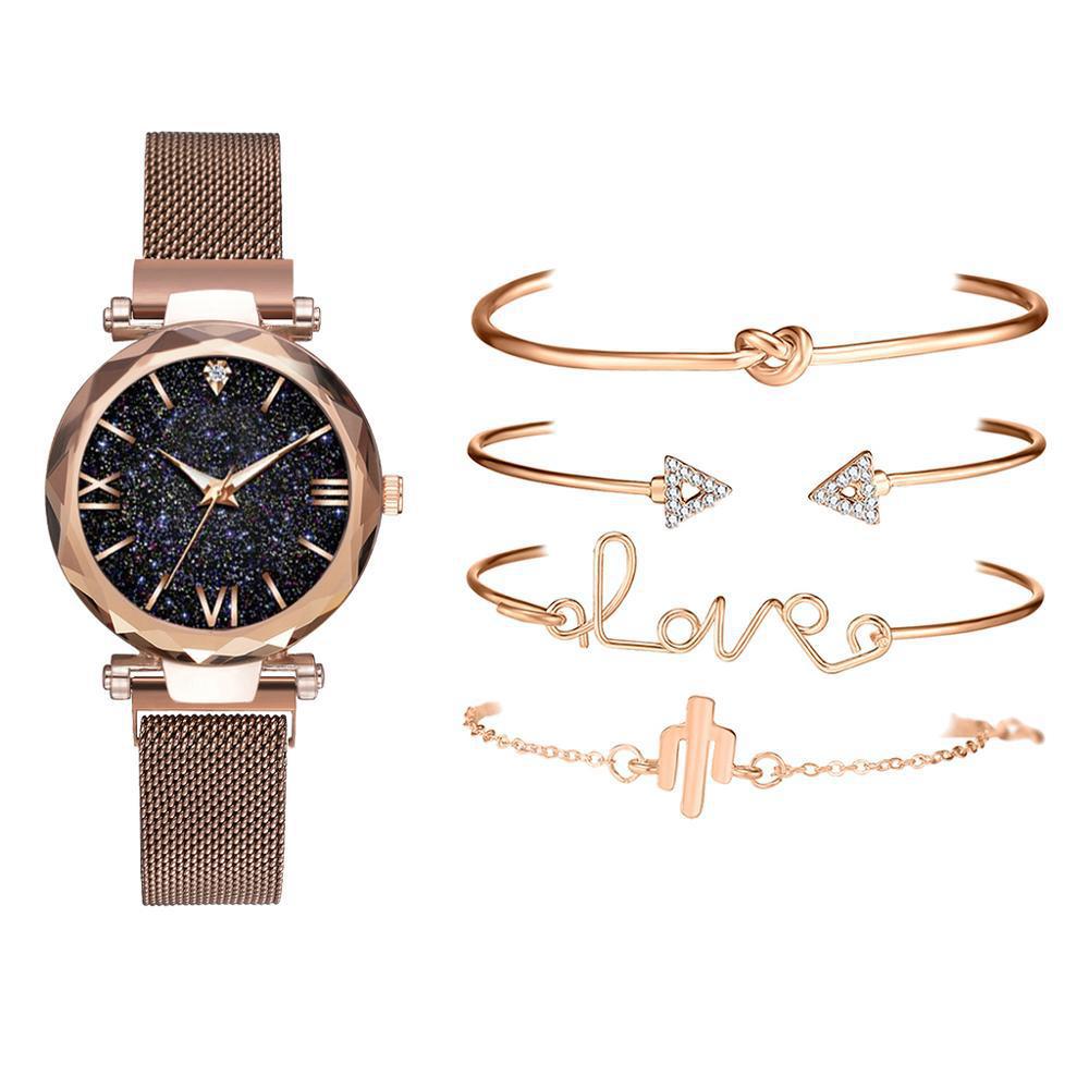 INS nuevo traje pulsera al por mayor simple reloj de moda reloj de cuarzo serie traje de moda reloj de mujer