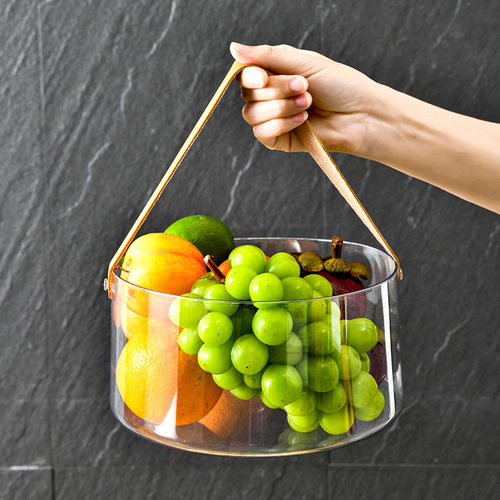 Internet celebrity small ice bucket, ice cube bucket, household Coke beer ice wine bucket, transparent picnic beverage bucket, high-value storage bucket