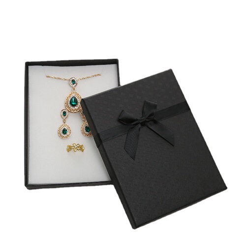 Classic business gift box Valentine's day gift box heaven and earth cover silk scarf packaging box wholesale