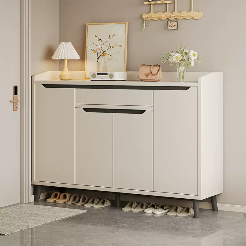 入户鞋柜家用门口玄关柜一体2025新款走廊大容量玄关多层收纳鞋架