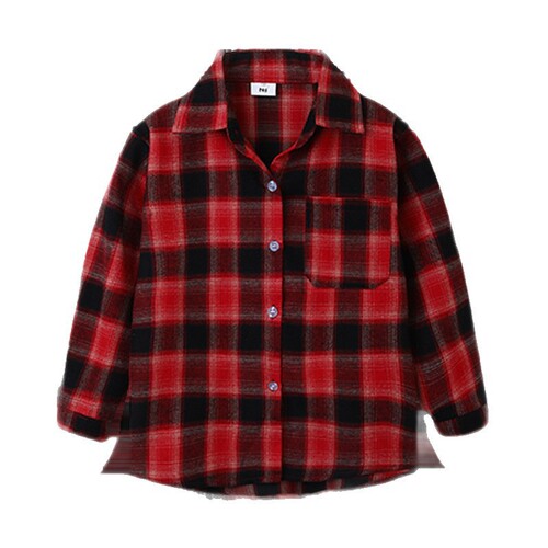 Boys 'shirt, long-sleeved spring and autumn, 2026 new style, middle-aged children's handsome fashionable shirt, boys' casual shirt, pure cotton
