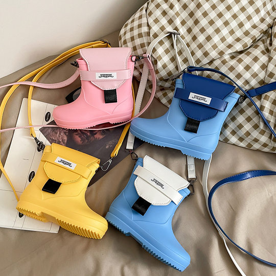 Foreign trade new fashion creative spoof fun simulation shoes children's fashion messenger bag cute personality small bag
