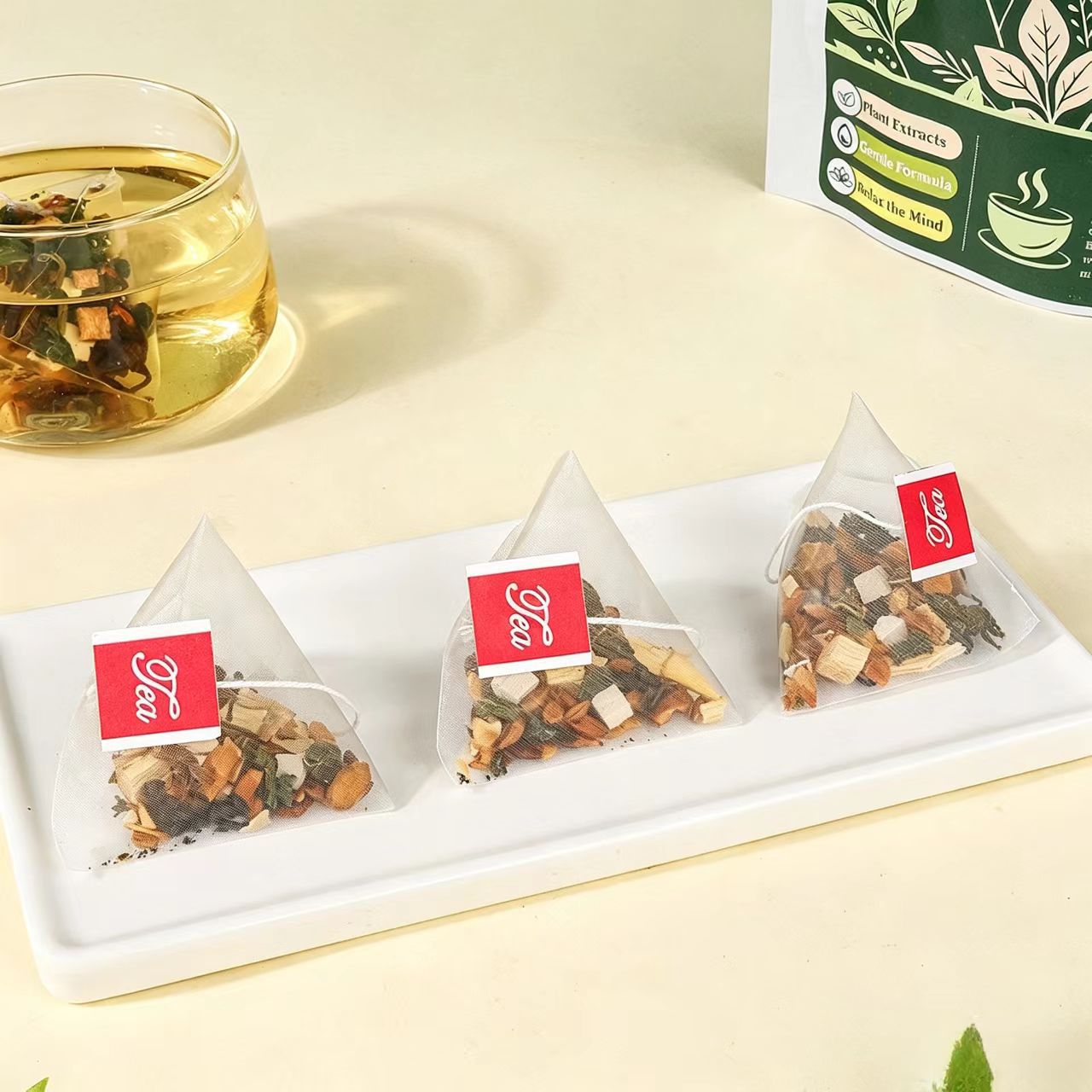 Nine Herb Wellness Tea Blend 5g x 12 Cold Brew Bags Mulberry Leaf Kudzu Lily Traditional Herbal Drink specifications