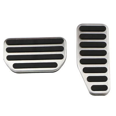 Suitable for Suzuki accelerator pedal Swift modified accelerator brake pedal interior accessories (Dekorativ pedal başlıqları) - automatic-2-tablets