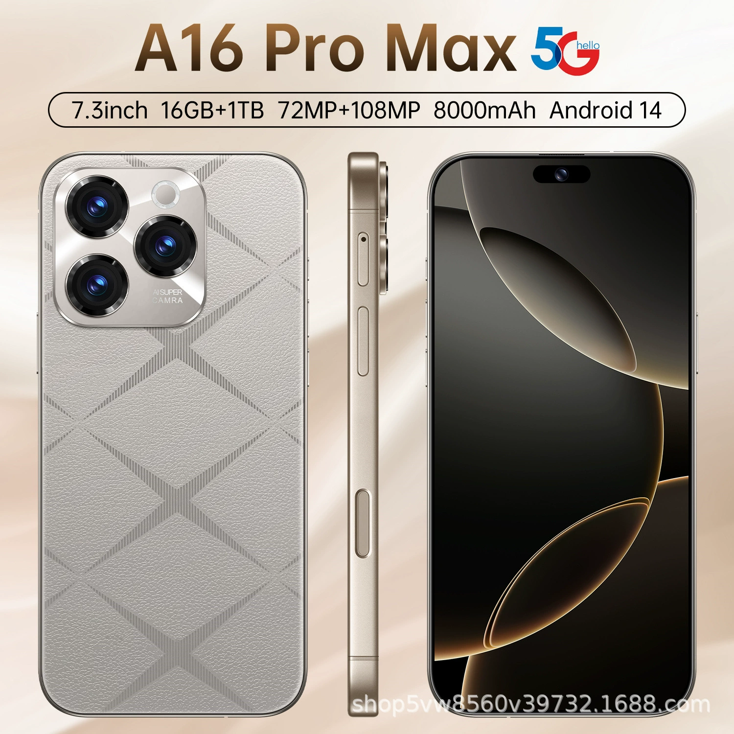 (Cross-border trading), smart mobile phone, 16promax, Android, 5G